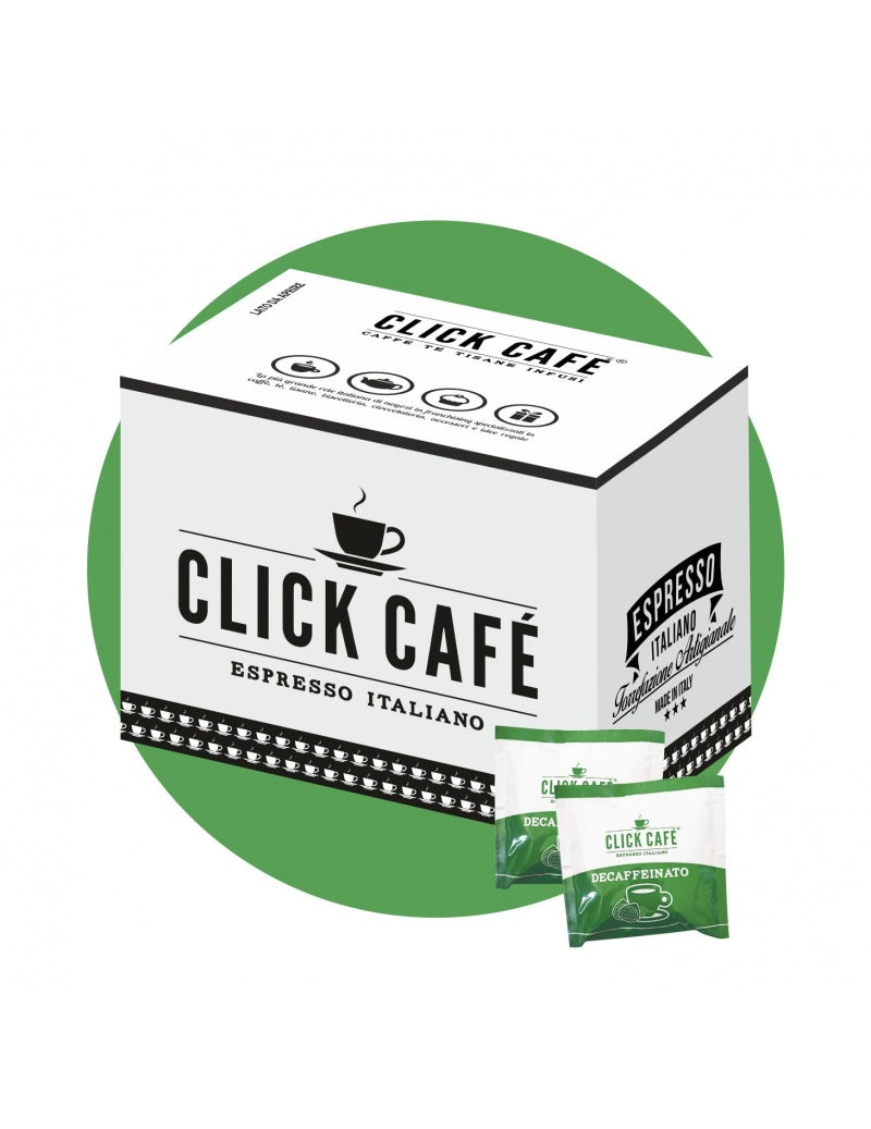 Click Café Dosettes DECAFFEINATO | Pack de 100