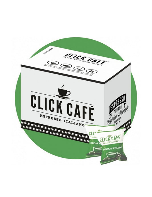 Click Café Capsules DECAFFEINATO | Pack de 100