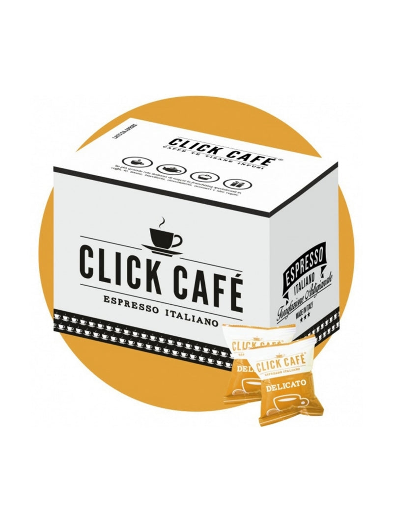 Click Café Capsules DELICATO | Pack de 100